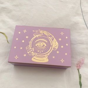 ⭐️Cute pastel purple memo/ jewelry box